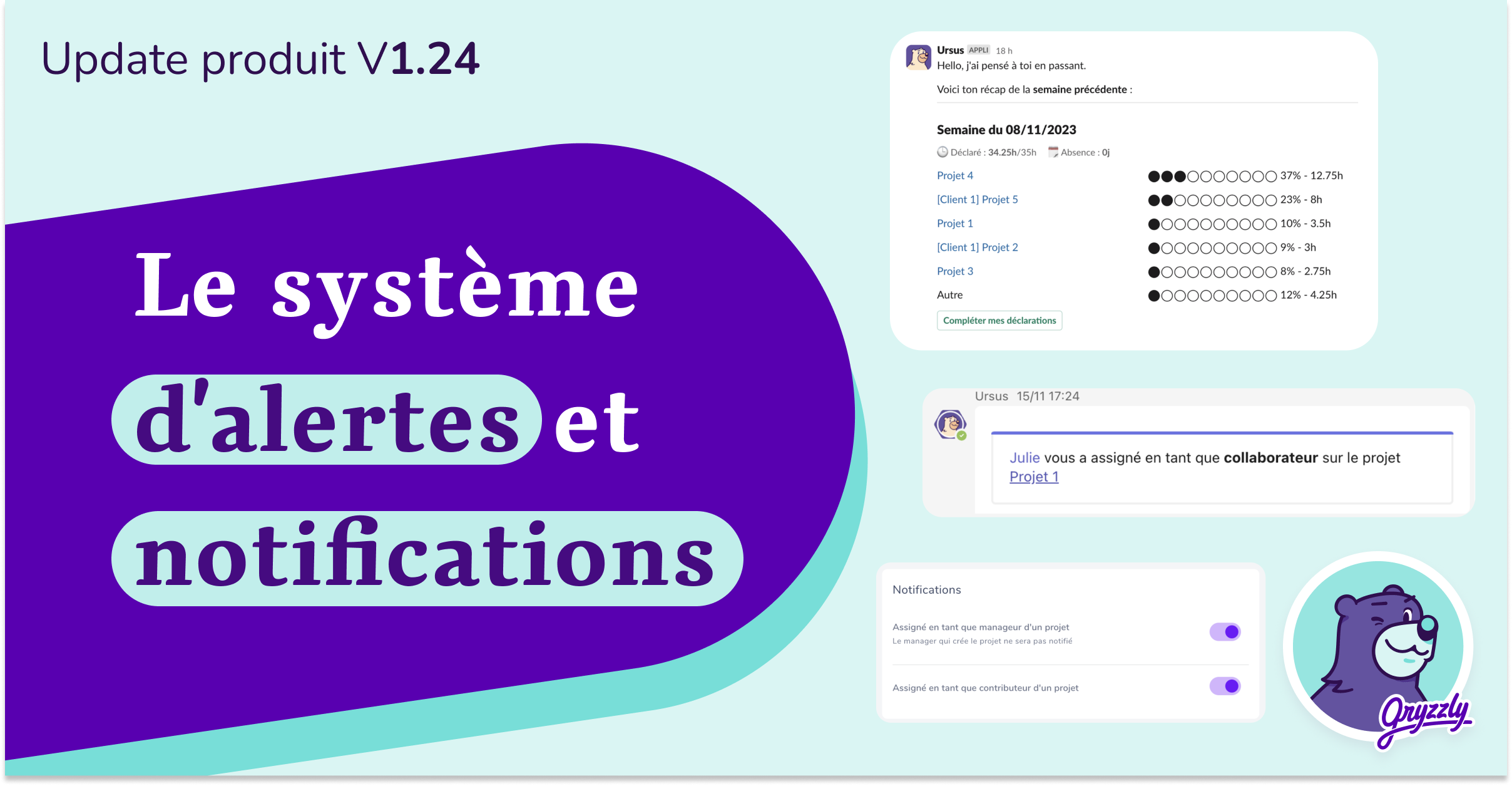 Update produit v1.24: Le système d'alertes et notifications