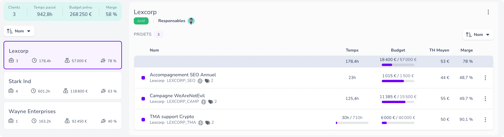 vue client