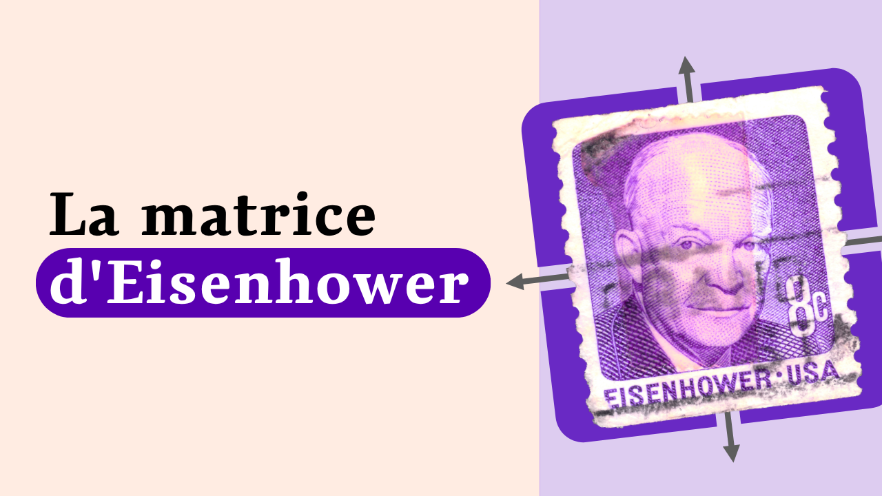Matrice d'Eisenhower pour prioriser ses tâches
