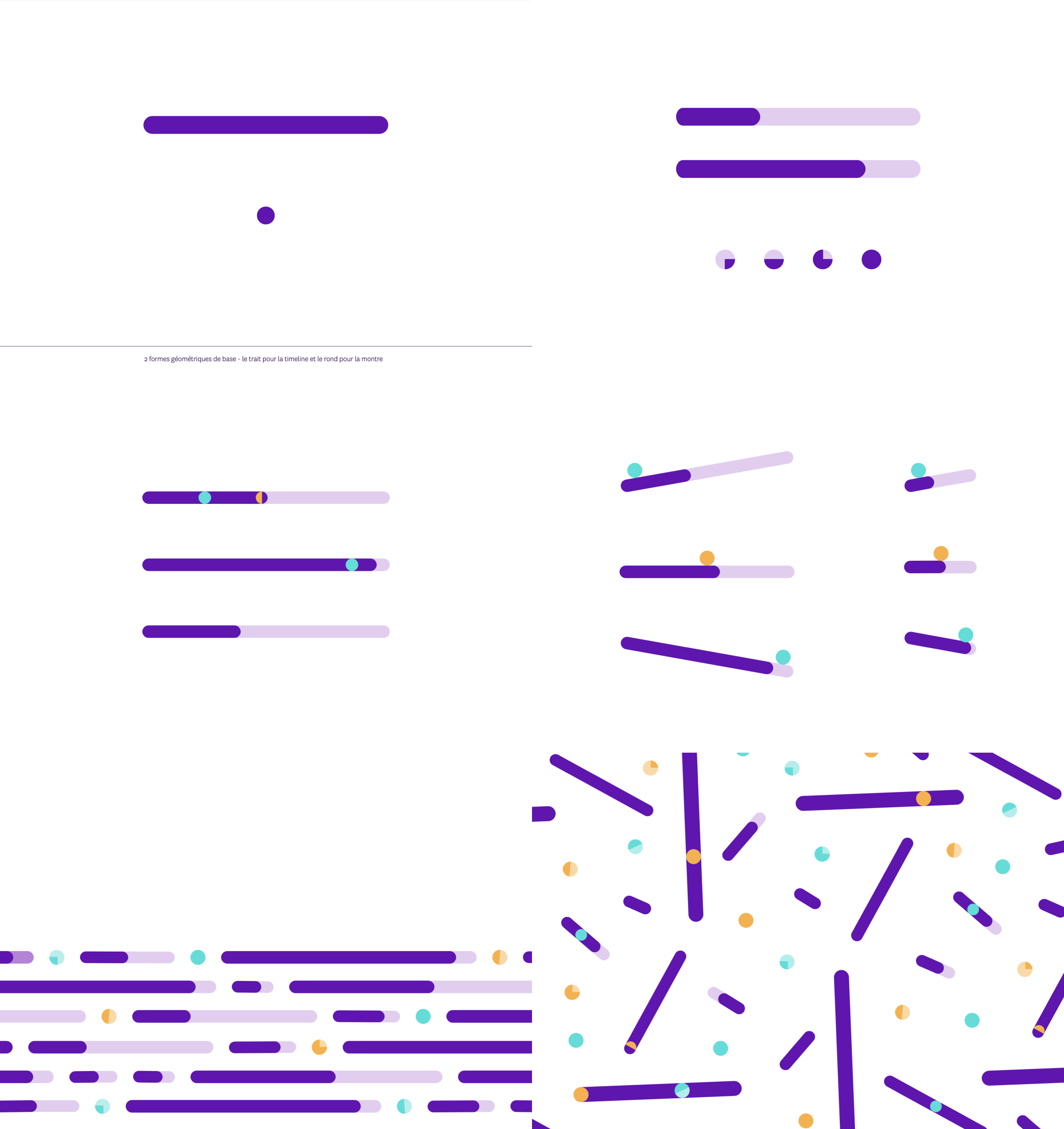Des formes simples et graphiques