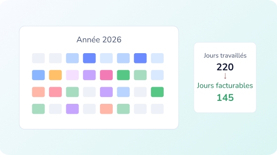 Tableau temps facturable