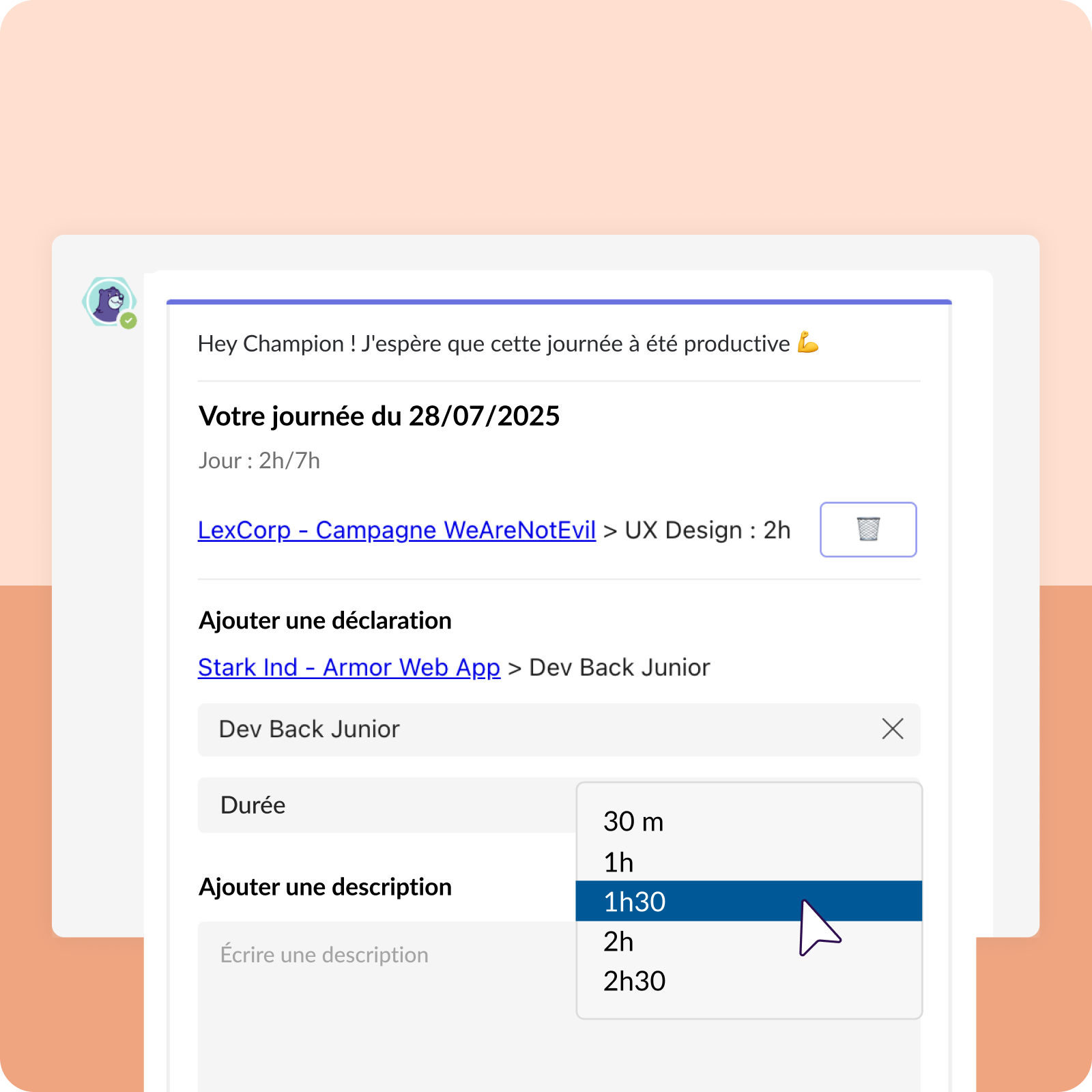 Notification de relance automatique par le chatbot
