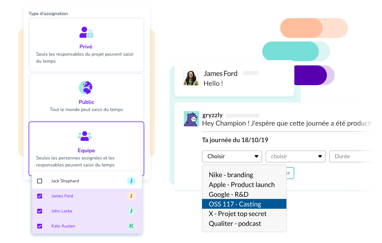 Une interface de suivi personalisée