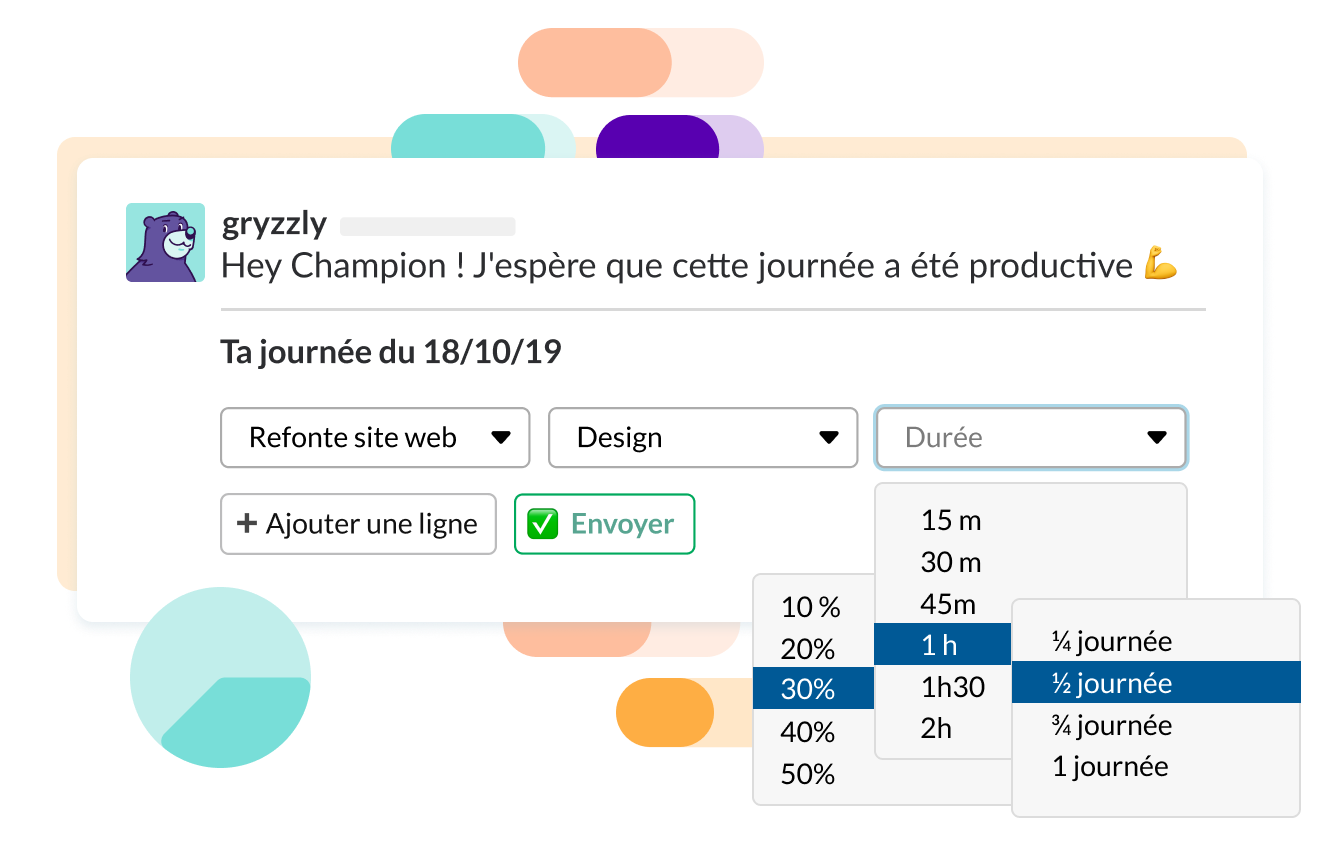 Granularité et rythme de suivi sur mesure