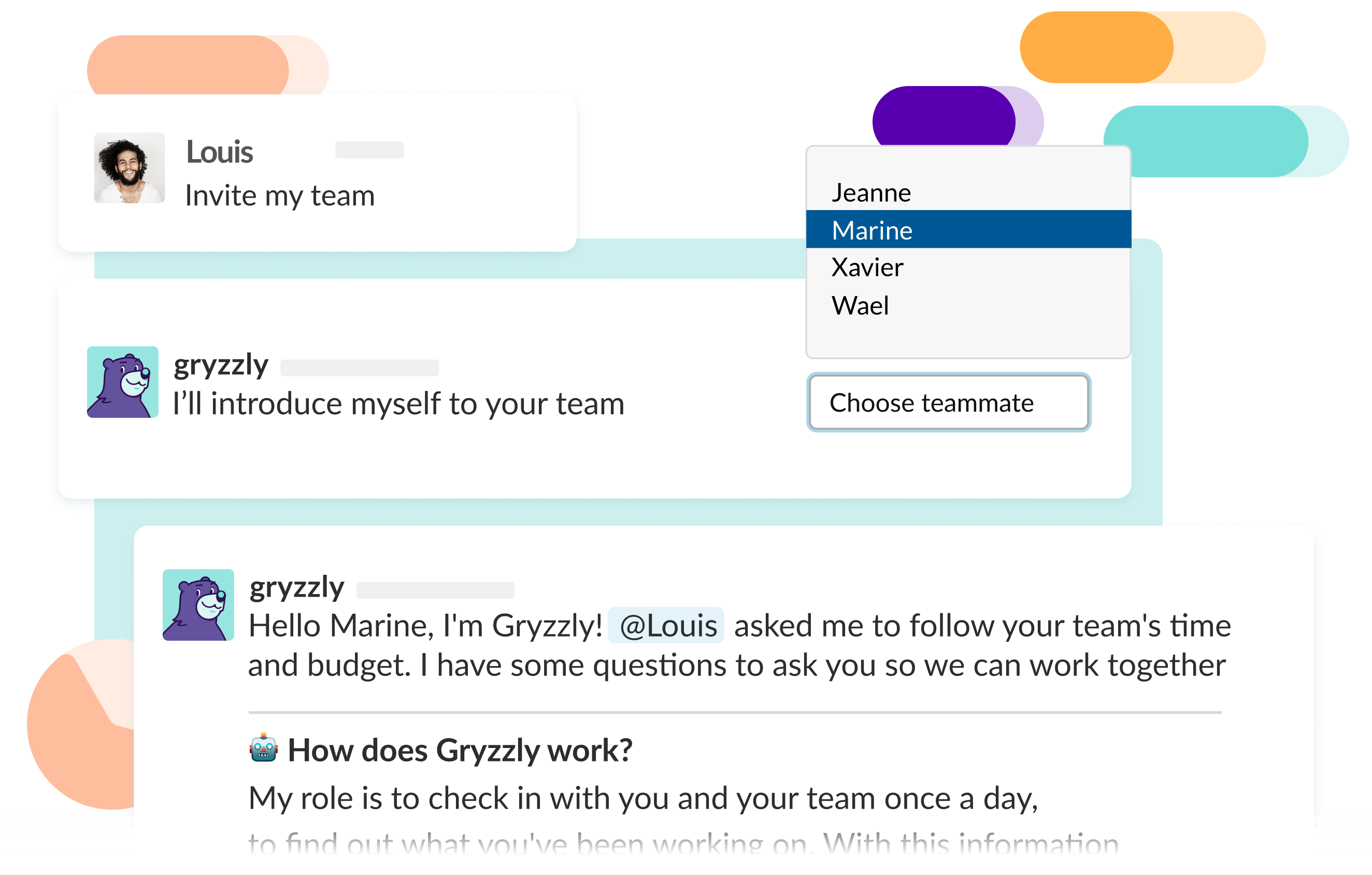 Gryzzly : An assistant for your team.